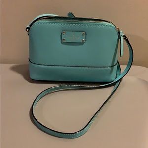 teal Kate spade purse